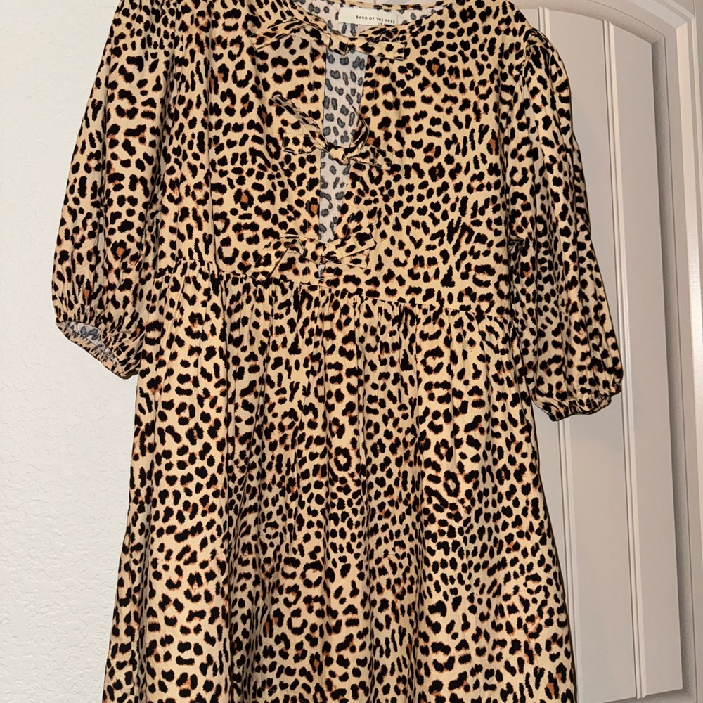 Leopard Print Dress